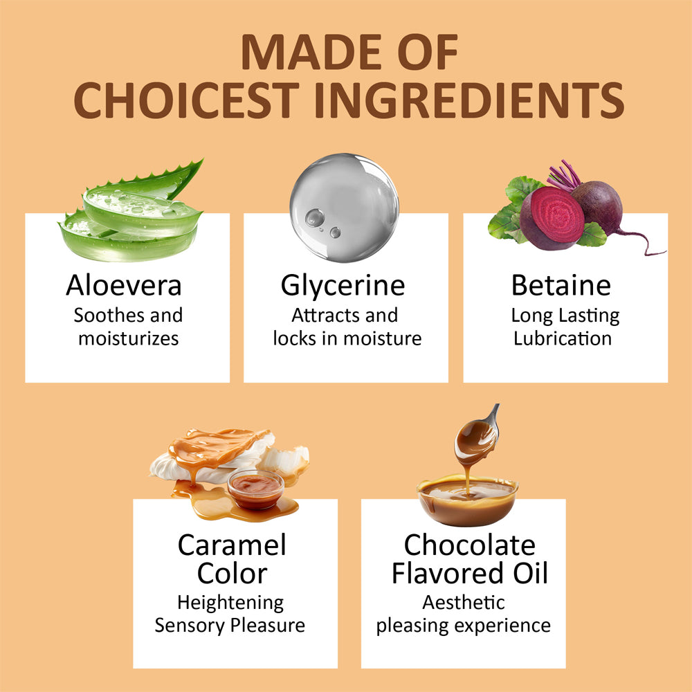 Chocolate lubricant  for Men & Women | 7Days Natural image 3