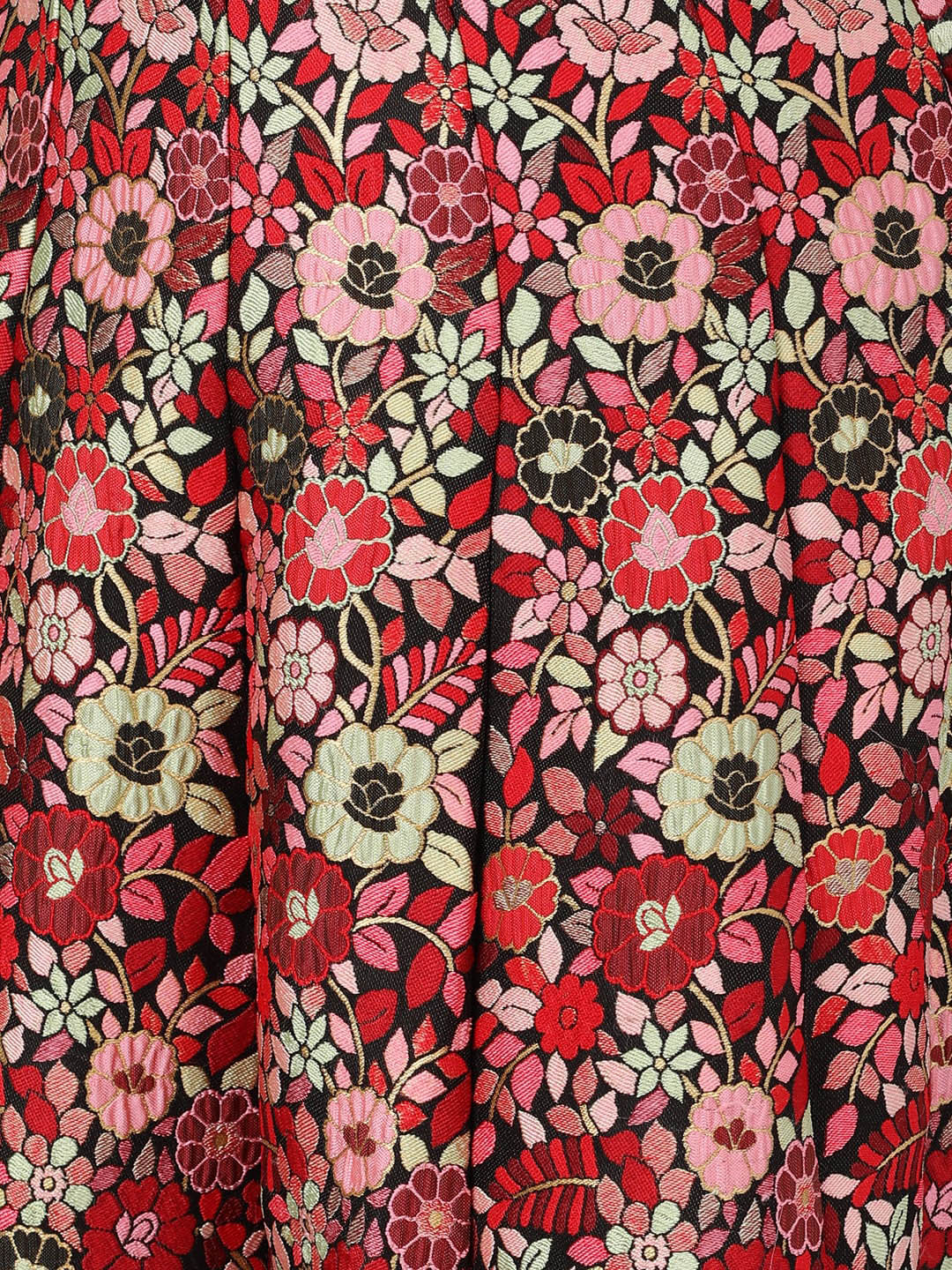 Multicolor Floral Print Lehenga Choli With Dupatta - Elganza