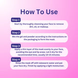 A+ 2060 Collagen Soothing Gel Mask (12 Powder + 12 Gel) image 3