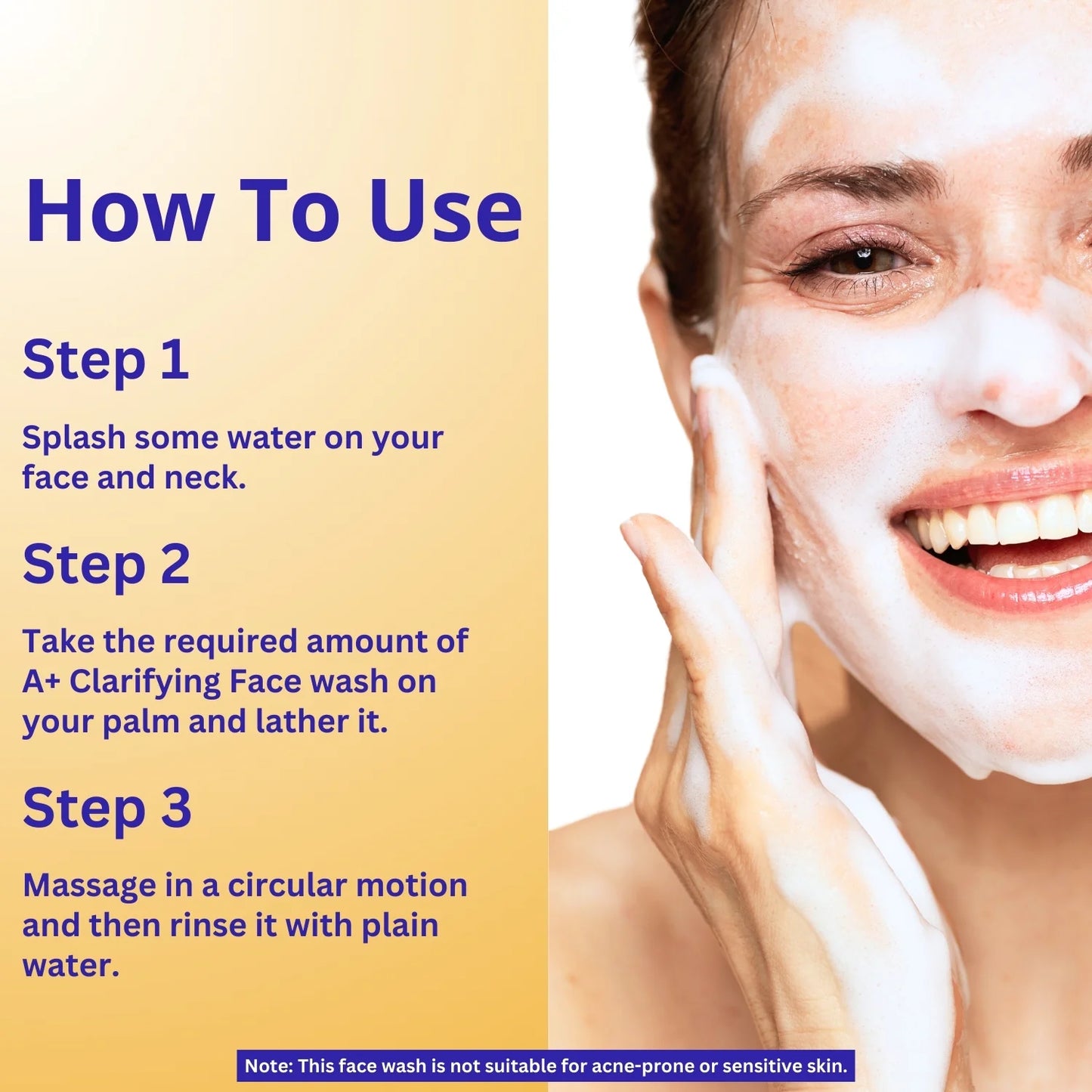 A+ Clarifying Face Wash image 4
