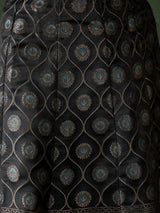 Maroon Brocade Lehenga Choli With Dupatta - Elganza