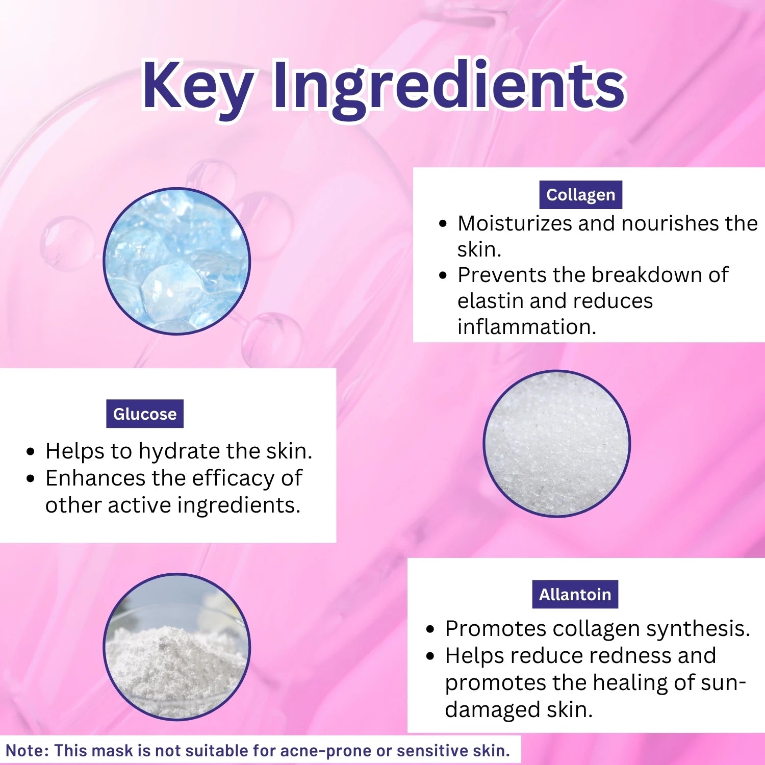 A+ 2060 Collagen Soothing Gel Mask image 2