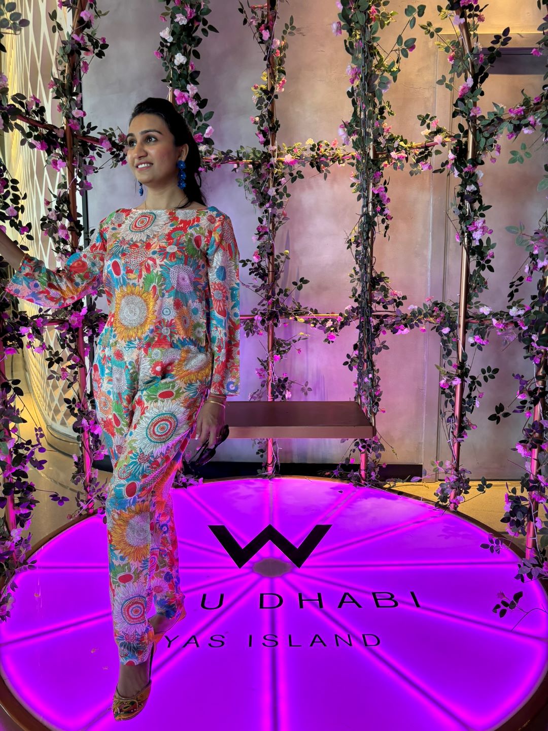 Multicolor Floral Print Co-Ord Set - Elganza