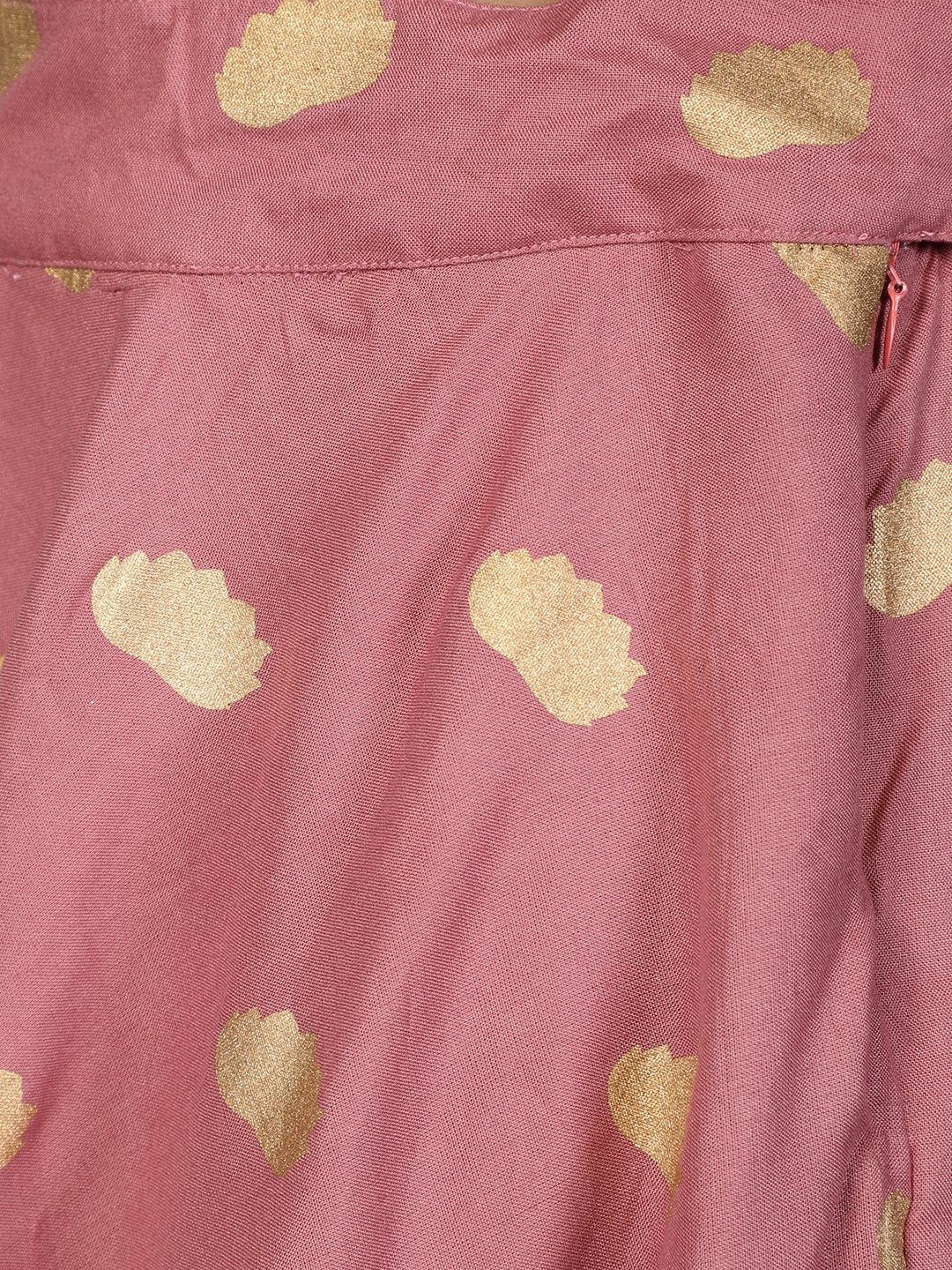 Purple Printed Lehenga Choli With Dupatta - Elganza