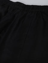 Black Jacquard Sherwani Set - Elganza