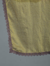 Brown Floral Print Kurta Sharara With Dupatta - Elganza