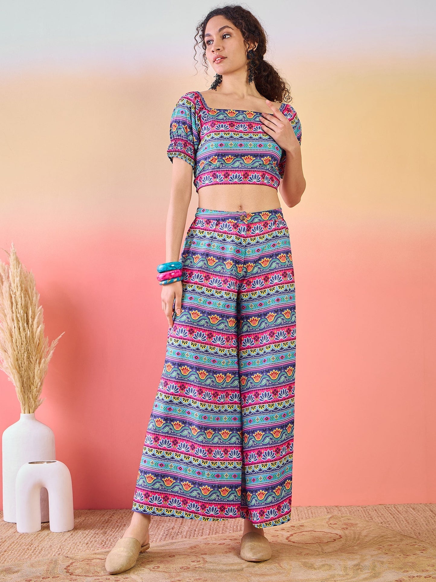 Blue Truck Theme Co-Ord Set - Elganza