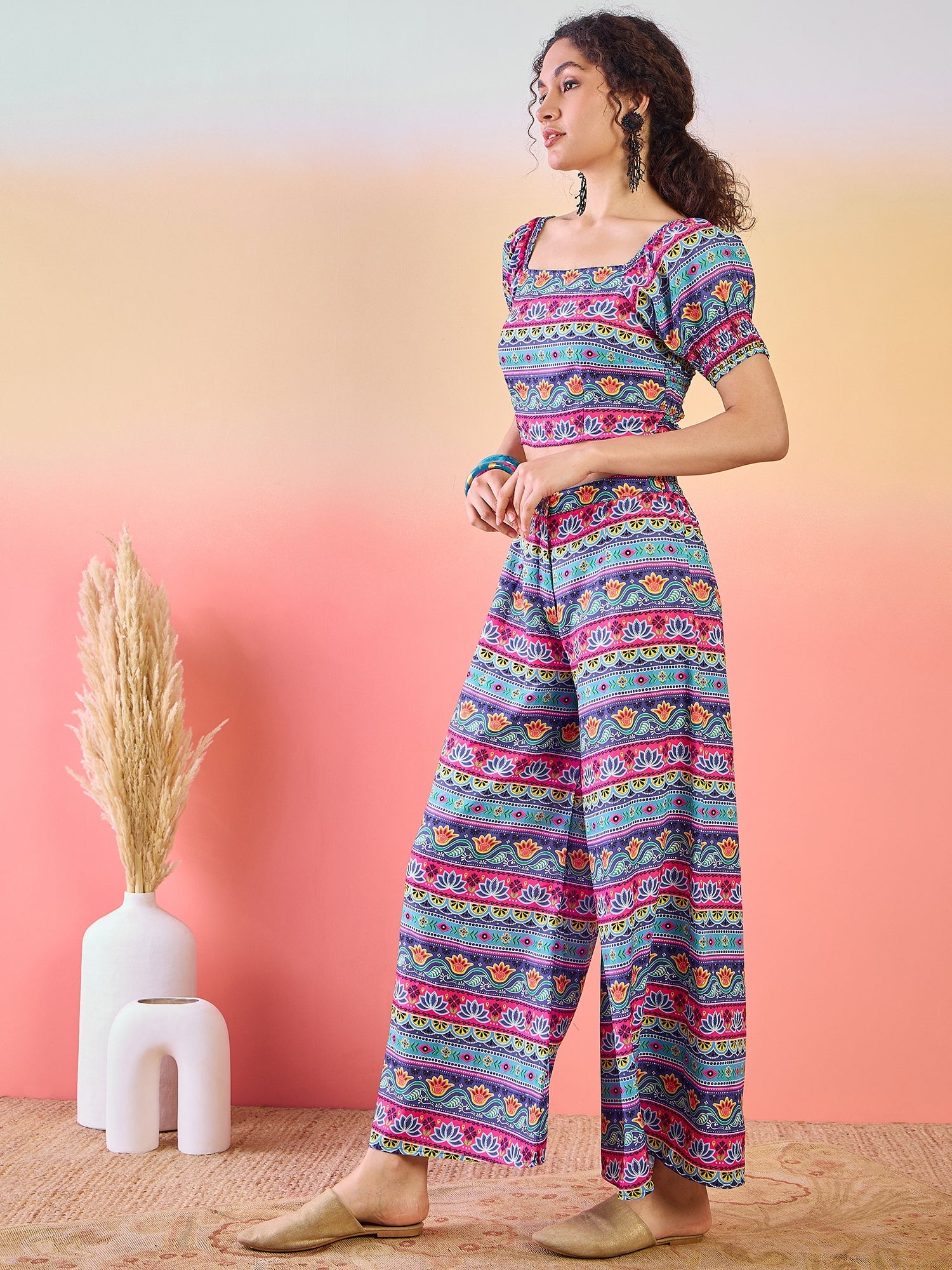 Blue Truck Theme Co-Ord Set - Elganza