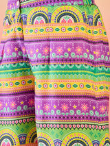 Multicolor Truck Art Co Ord Set with Afghani pants - Elganza