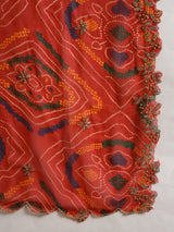 Black Embroidered Kurta Pant With Dupatta - Elganza