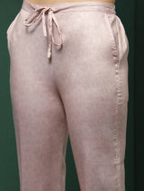 Cream Schiffli Pakistani Kurta Pant With Dupatta - Elganza