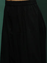 Black Pakistani Kurta Salwar With Embellished Dupatta - Elganza