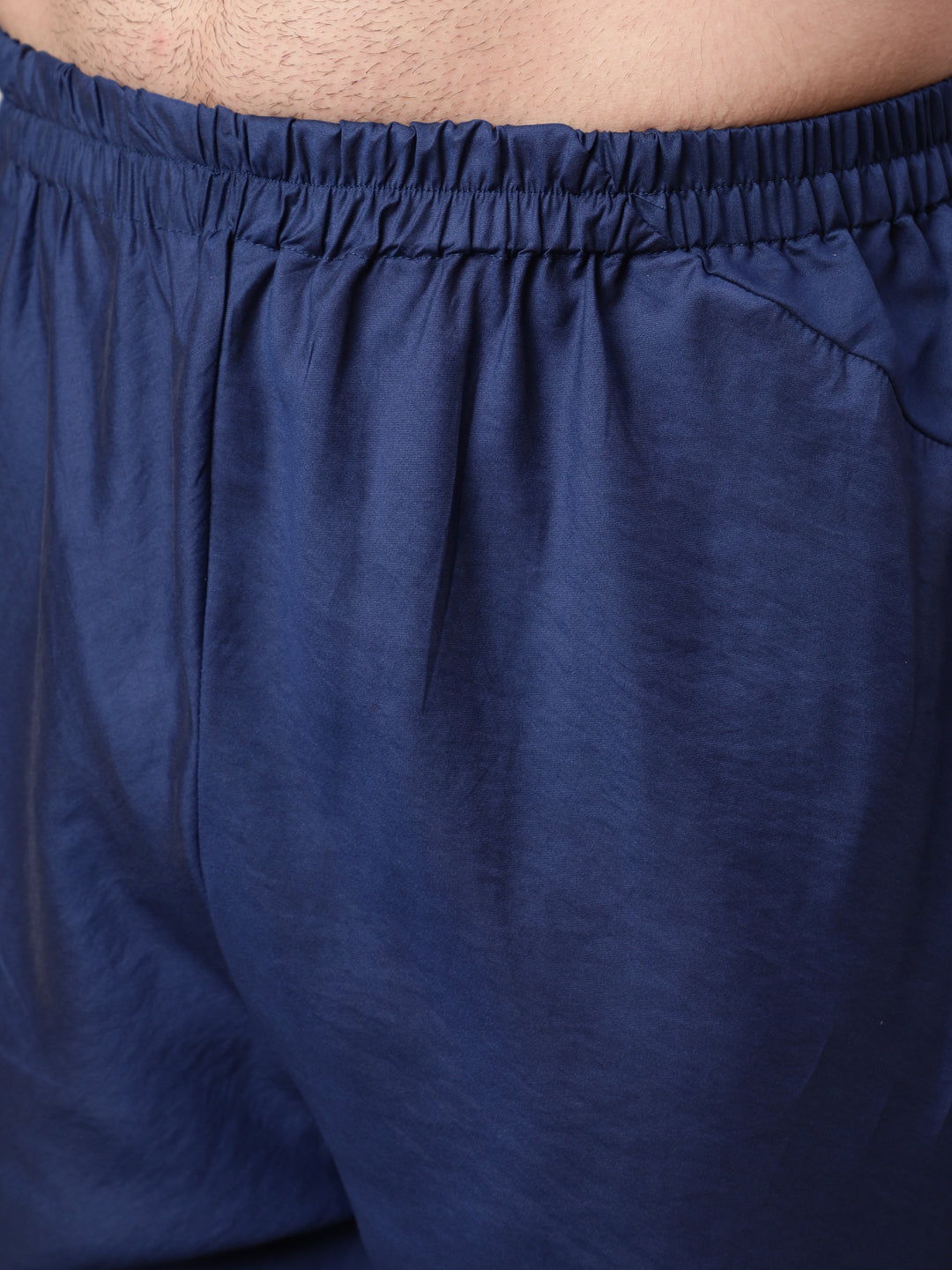 Blue Kurta Churidar With Embroidered Nehru Jacket - Elganza