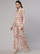 Multicolor Printed Co-ords Set - Elganza
