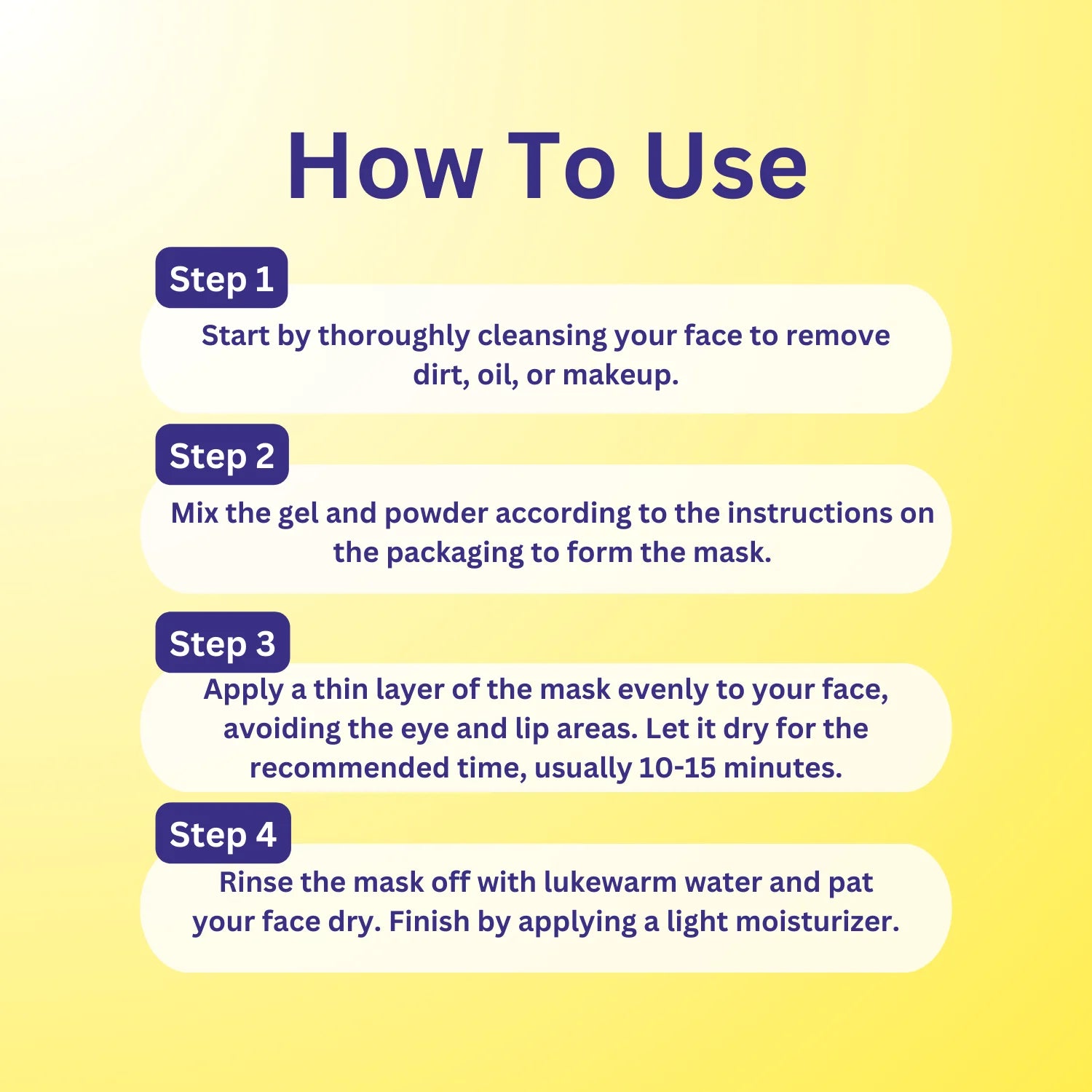 A+ 2040 Caviar Soothing Gel Mask (12 Powder + 12 Gel) image 4