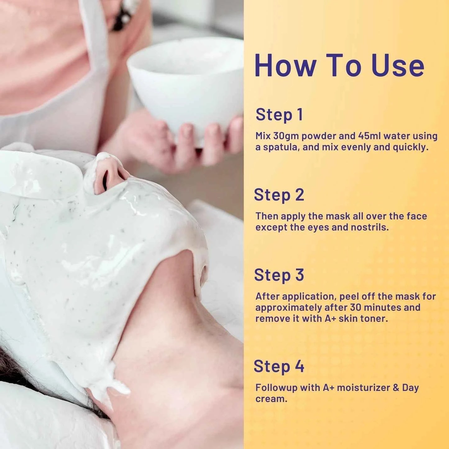 Active Chamomile Peel-Off Mask with Olive & Orange Extract – 500gm