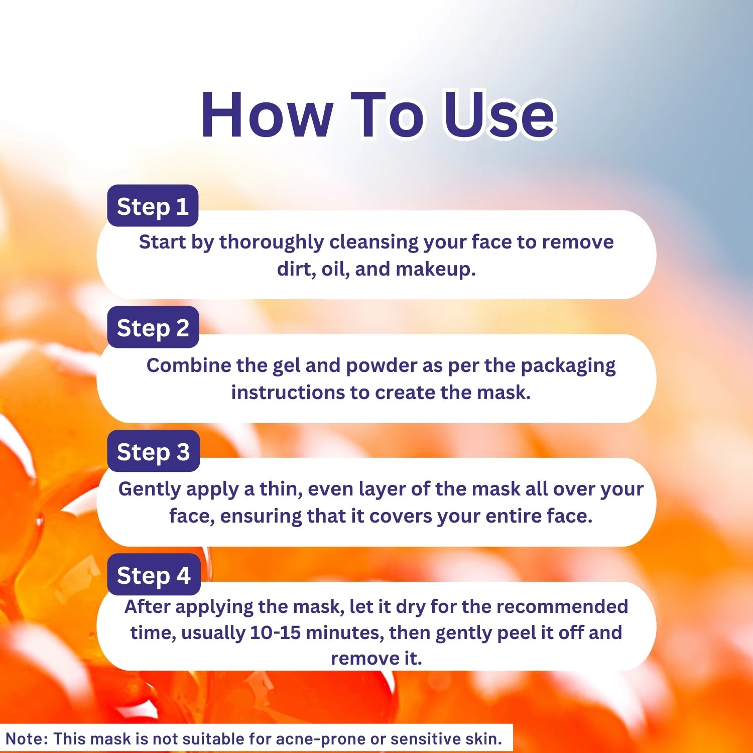 A+ 2040 Caviar Soothing Gel Mask image 4