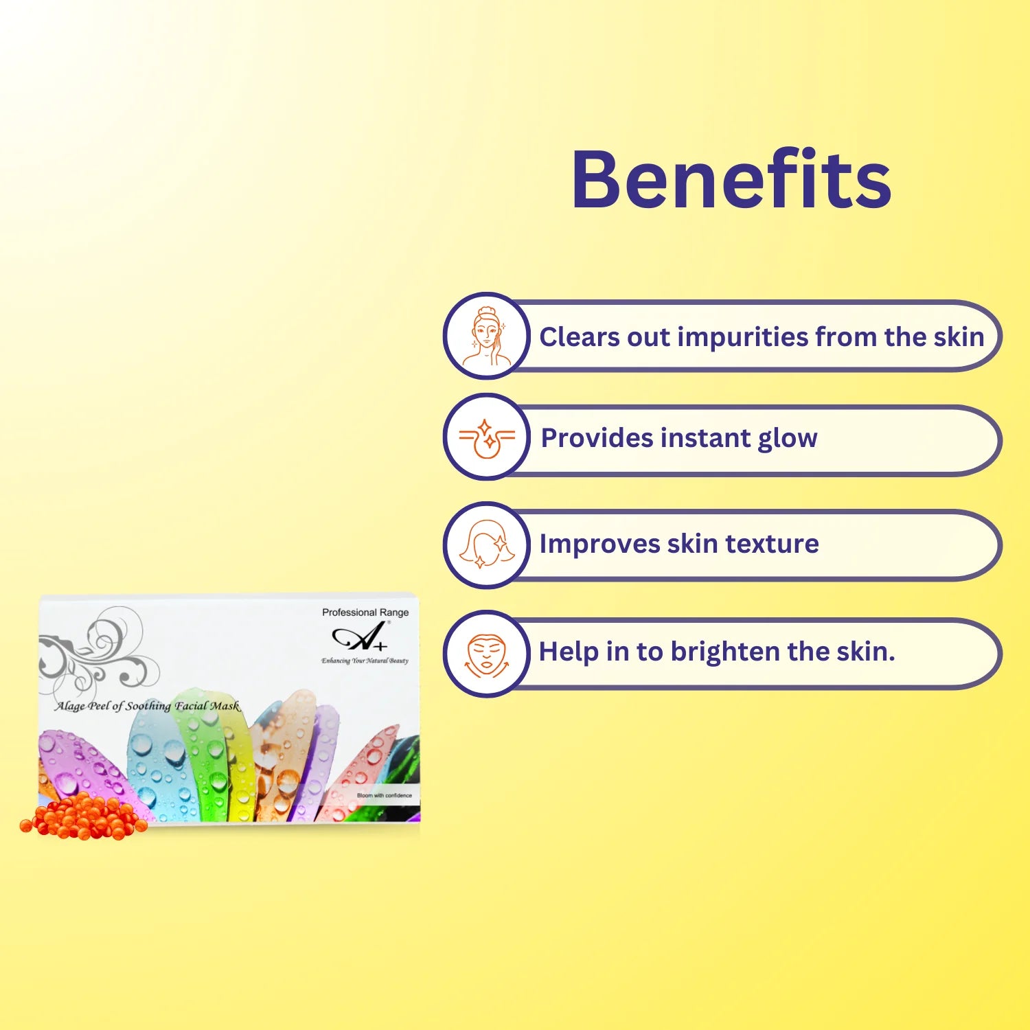 A+ 2040 Caviar Soothing Gel Mask (12 Powder + 12 Gel) image 2