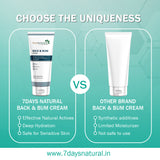 7 Days Brightening Back And Bum Cream anti Cellulite Cream with Peony & Lemon image 9