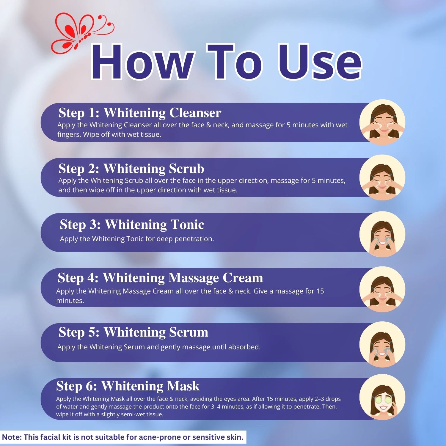 A+ Advance Whitening Facial Kit image 4
