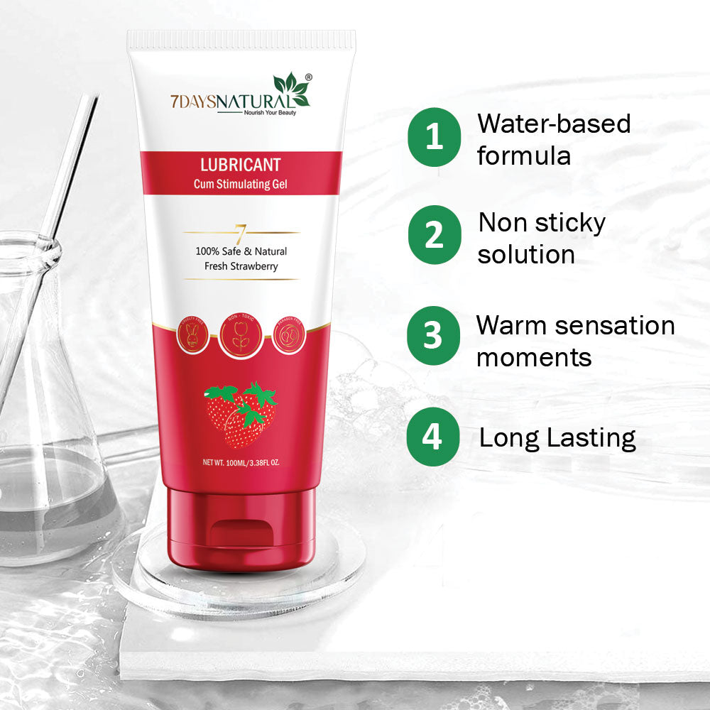 Lubricating Cum Stimulation Gel 100 gm | 7Days Natural image 4