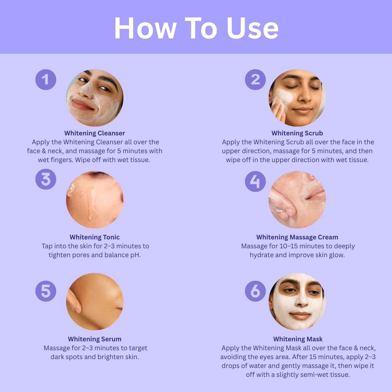 A+ Hydra Facial Kit / Whitening Monodose Facial Kit – (One Time Use) image 5
