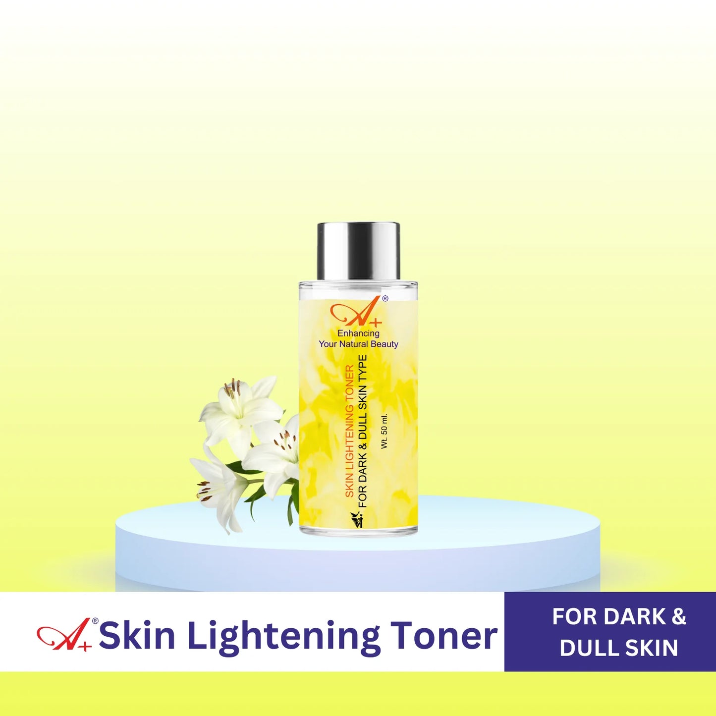 A+ Skin Lightening Toner (50 ml) image 1