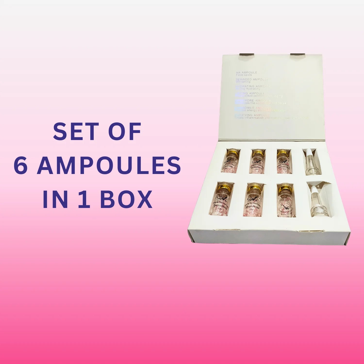 Open Pore Ampoule (Set of 6 Ampoules) image 4