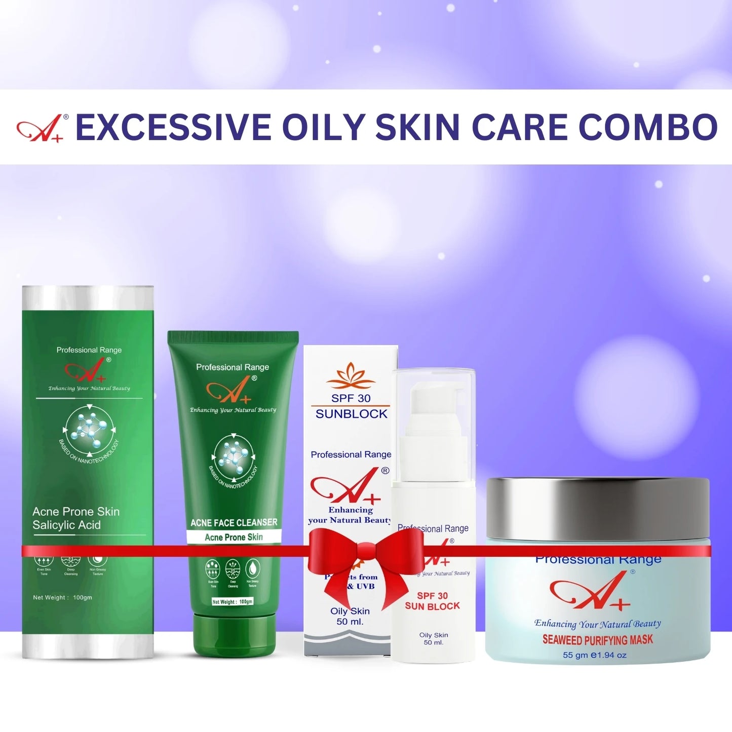 A+ Excessive Oily Skin Care Combo image 1