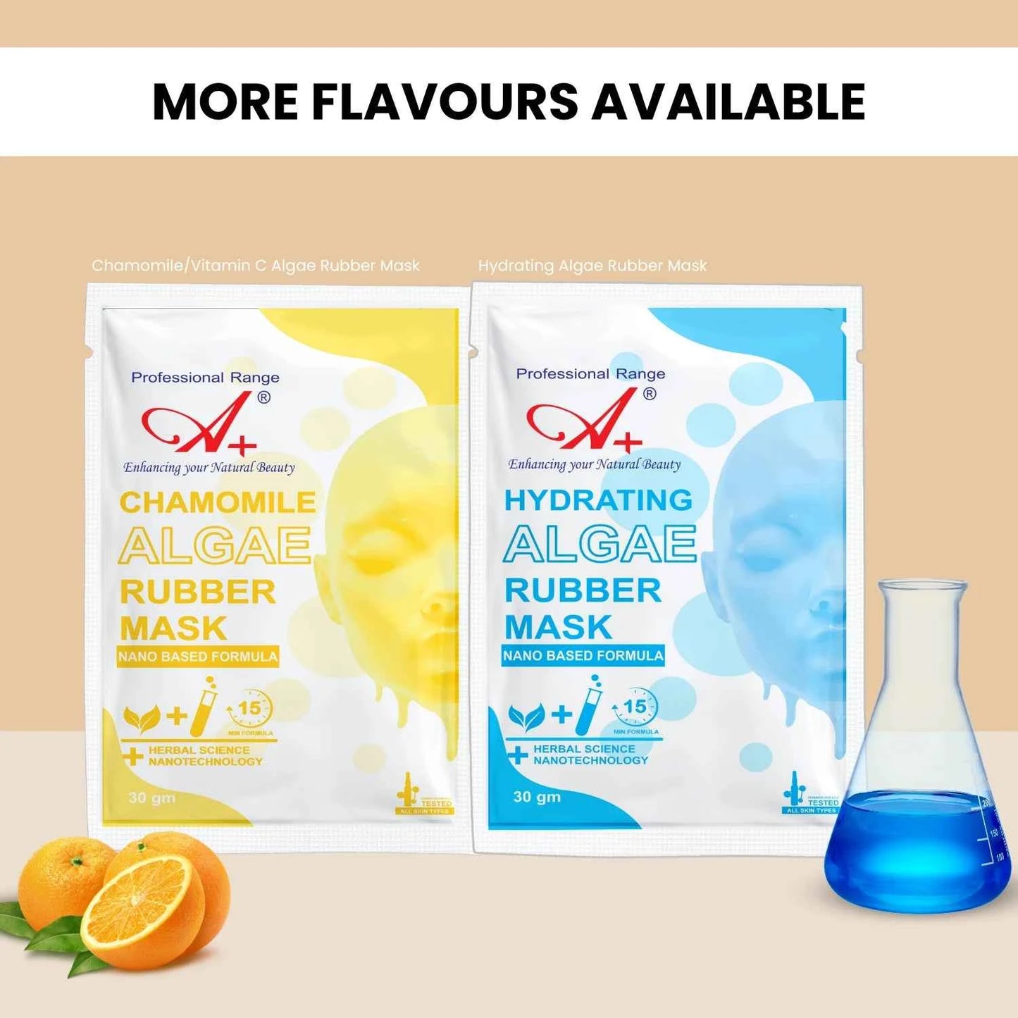 Chamomile Algae Rubber Mask with Vitamin C & Goji Extract – 30 gm