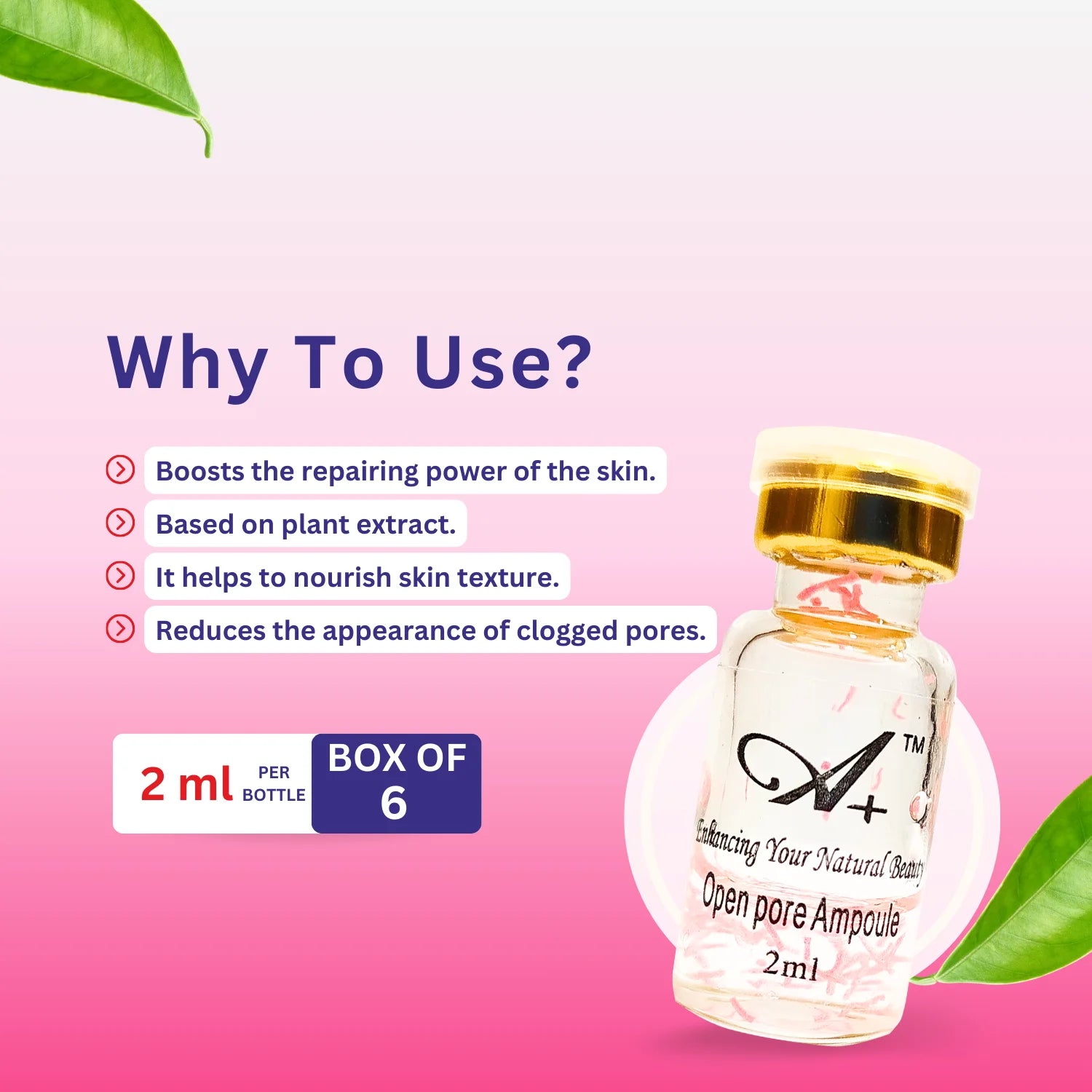 Open Pore Ampoule (Set of 6 Ampoules) image 2