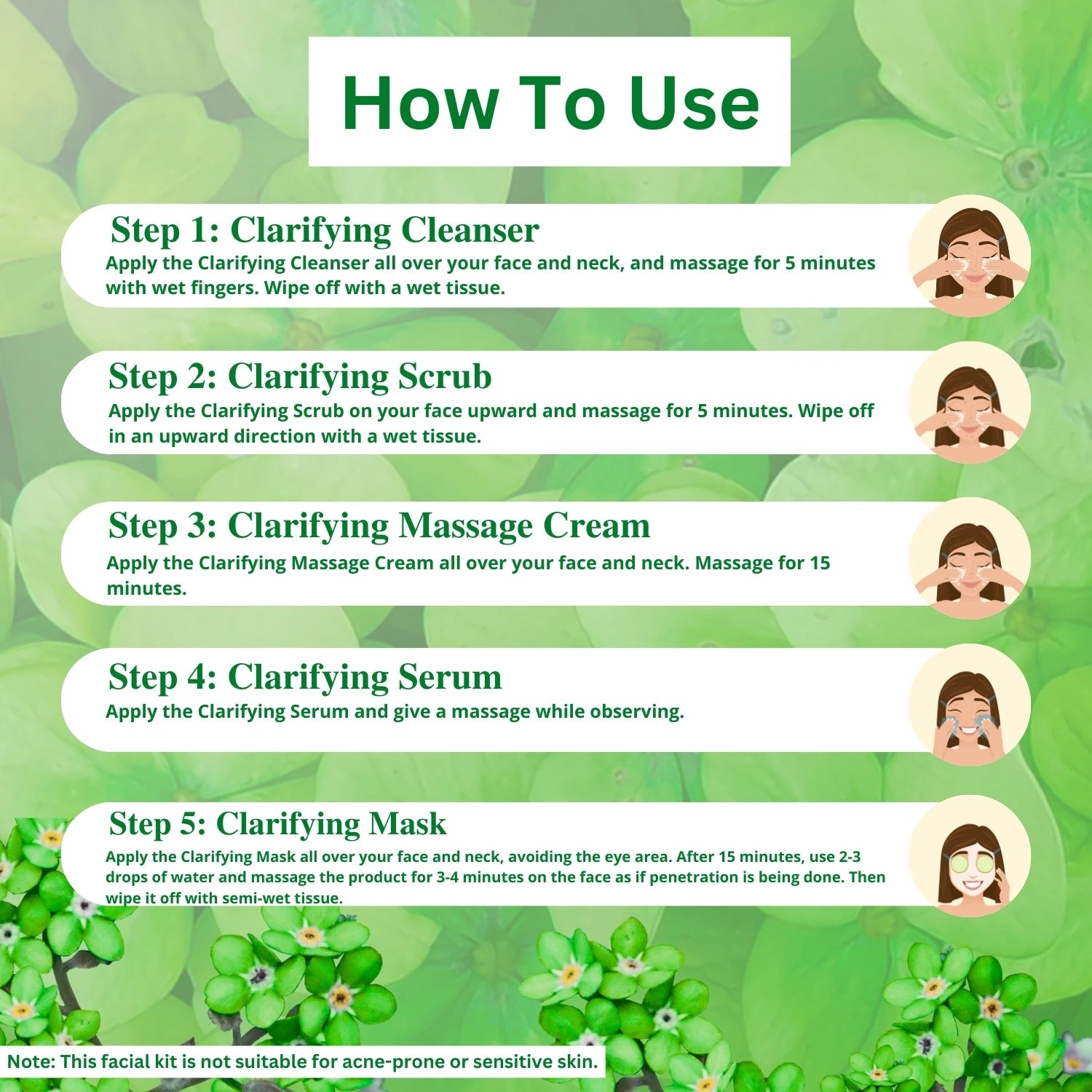 A+ Instant Glow Clarifying Facial Kit image 4