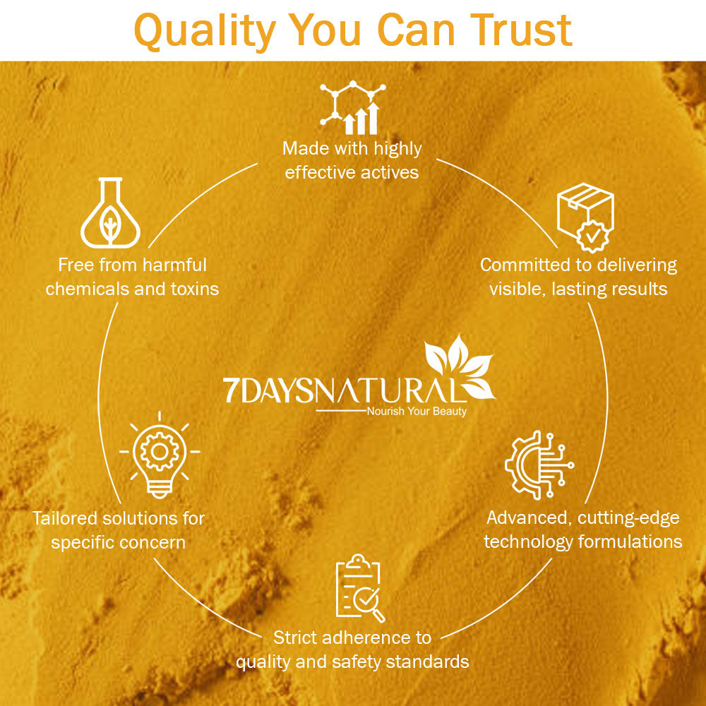 7Days Natural ubtan Face wash for fight Acne pimples brightness skin tone Face Wash (100 ml) image 5