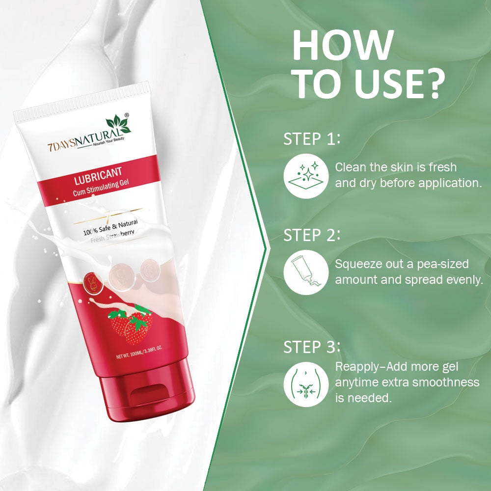 Lubricating Cum Stimulation Gel 100 gm | 7Days Natural image 7