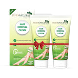 7 DAYS NATURAL Set Of 2 Hair Removal Cream With No Pain For Women & Men - 30GM Each image 0