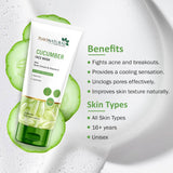 7DAYS NATURAL Cucumber Face Wash For Women & Men Skin - 100ML image 2