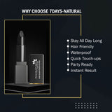 7DAYS NATURAL Water Proof Black Hair Colour Touch-Up Stick - 4GM image 3