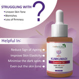 Kumkumadi Essential Oil 30 ml for glowing skin natural way & Diminishes scars, dark circles and dark spots| 7Days Natural image 8