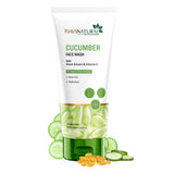 Buy Cucumber Face Wash for Fresh & Fairer Skin | 7Days Natural 100 ml image 0