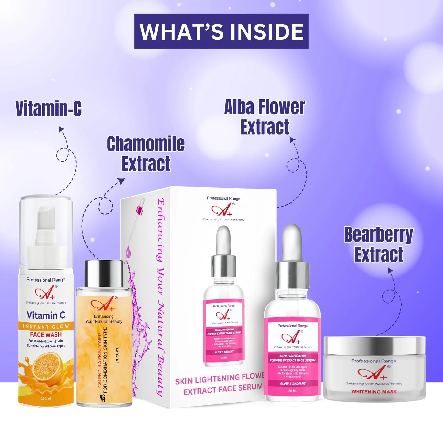 A+ Oily, Dark And Dull Skin Care Combo image 2