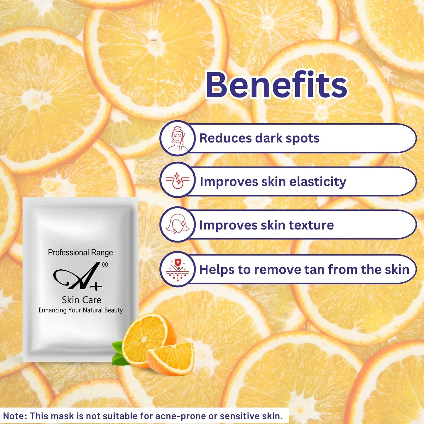A+ 2030 Vitamin-C Soothing Gel Mask (Powder + Gel) image 3