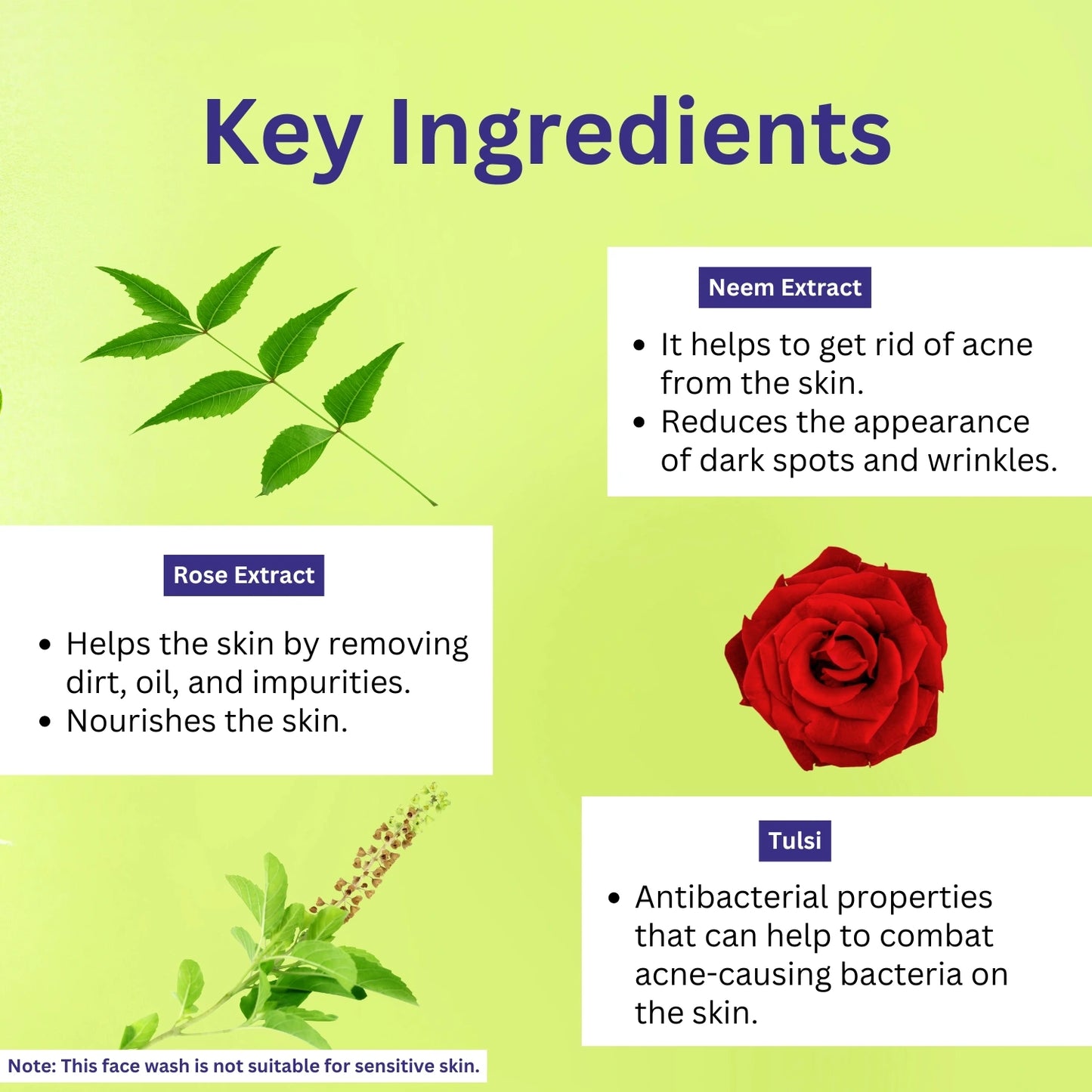 A+ Neem & Tulsi Face Wash image 2