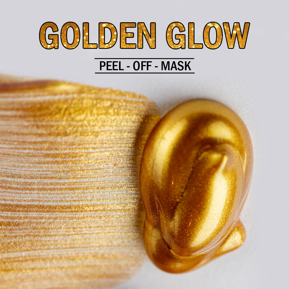 7DAYS NATURAL Golden Gold Peel Off Mask For Skin Men & Women - 50GM image 3