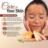 7Days Natural Herbal Sandalwood Face Pack – Sun Dried Ayurvedic Powder with Cucumber & Rose Petal (200 Gm) image 7
