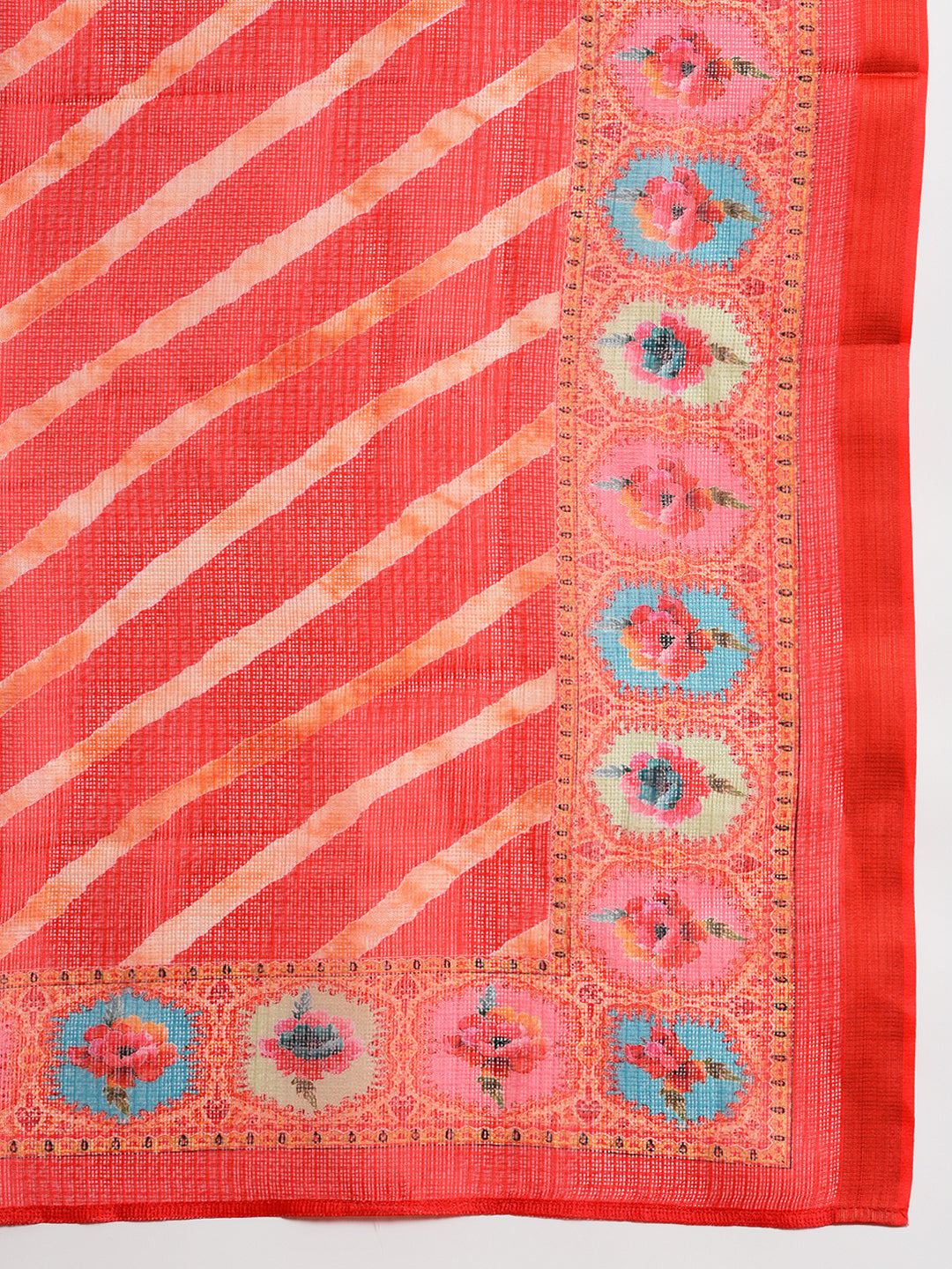 Red Embroidered Lehenga Choli With Dupatta - Elganza