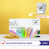 A+ 2080 Gold Soothing Gel Mask (12 Powder + 12 Gel) image 1