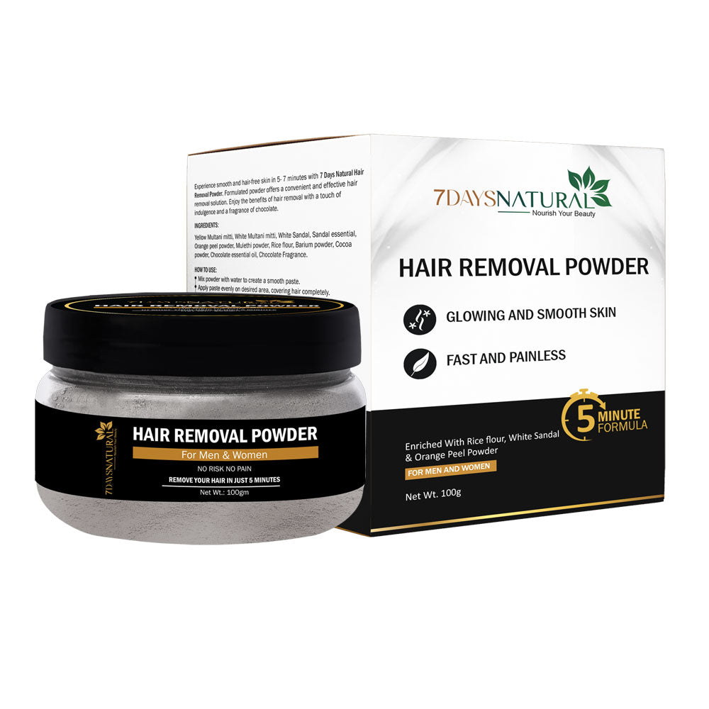 Painless Hair Removal Powder | 7Days Natural image 1