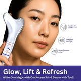 A+ Hydrating Korean Glass Face Serum (Normal & Dry Skin) – 30ml image 2
