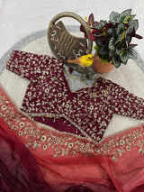 Evergreen Designer Fandy Chiffon Silk Saree with Sequins, Zari Embroidery & Cutwork Border