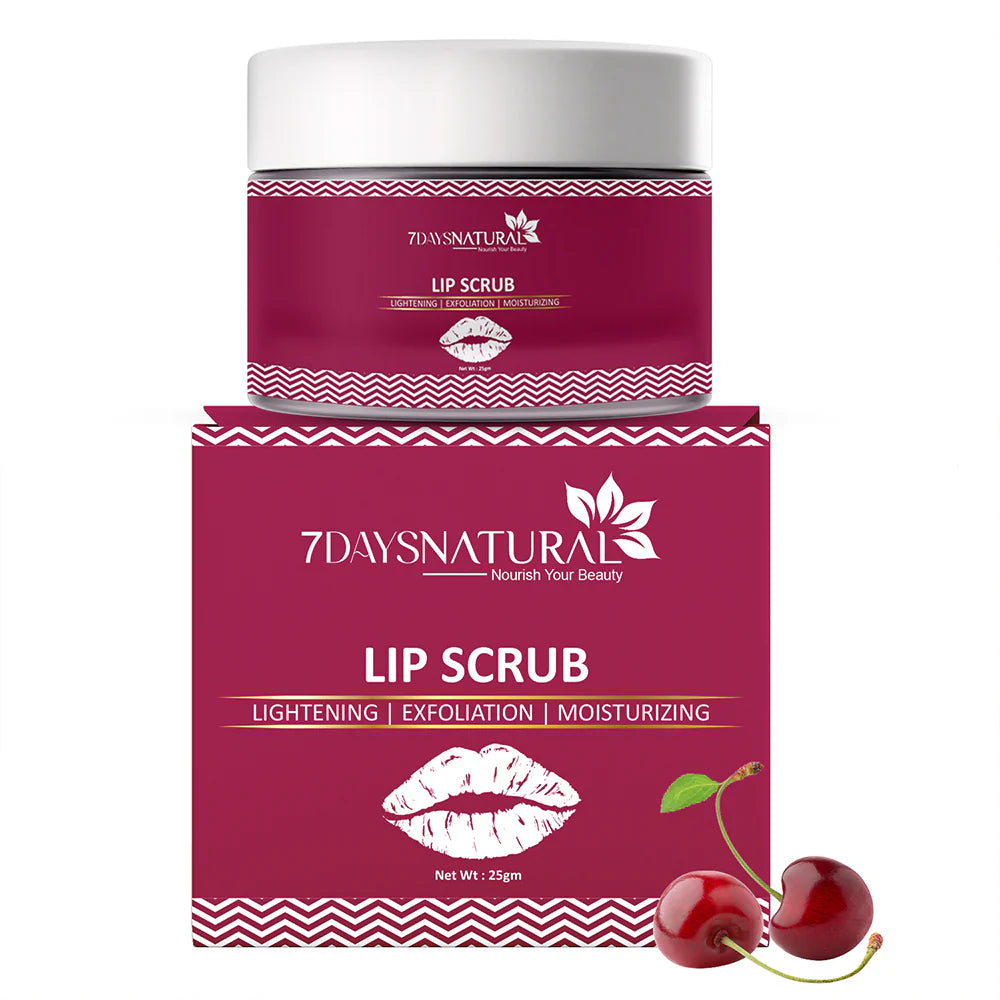 Lip Scrub for Dark Lips – Exfoliating Lip Lightener for Women (25g) image 0